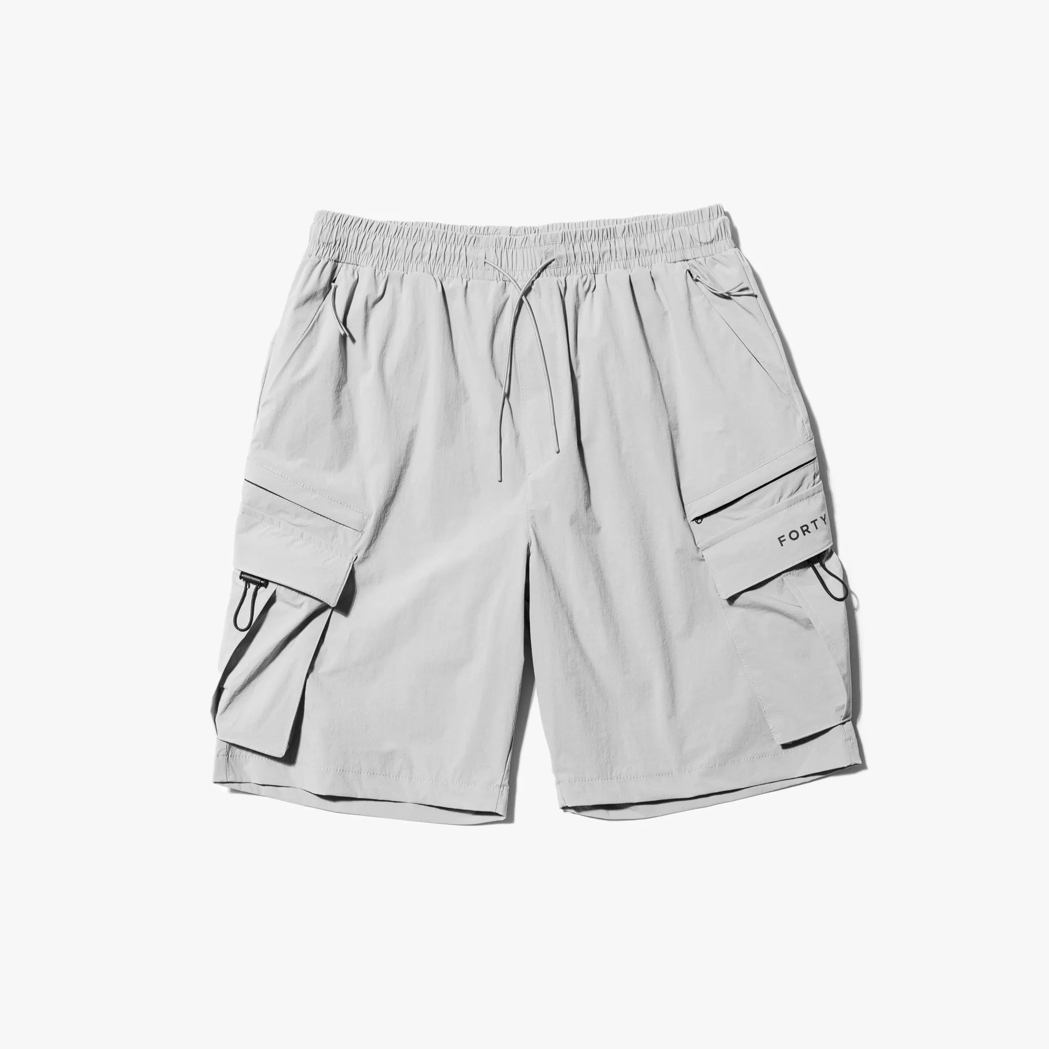 Clyde Tech Cargo Shorts (Silver Grey)