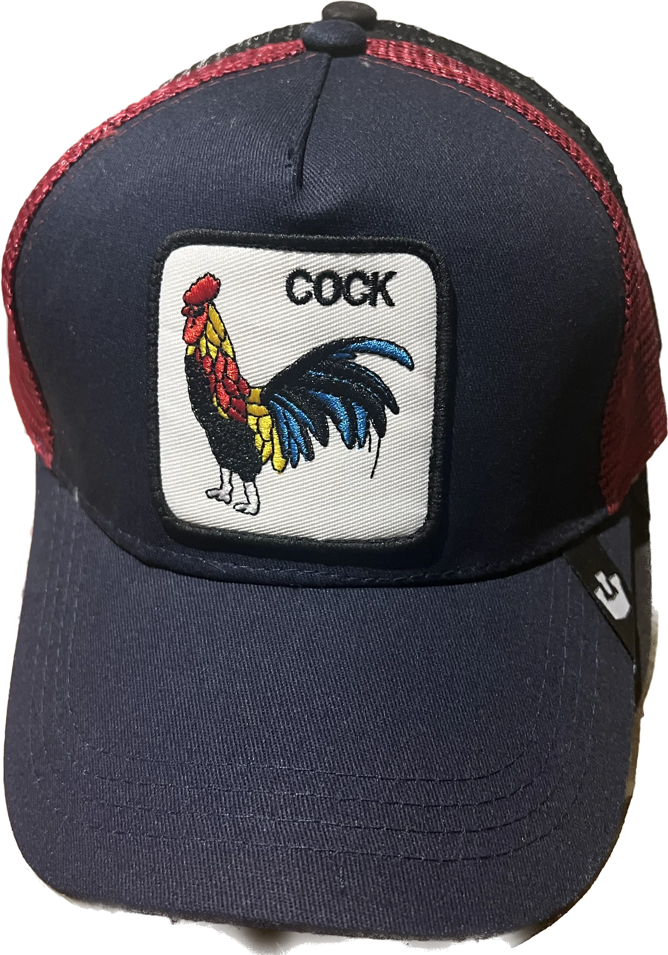 COCK Retro Trucker 2-Tone By Snapback - NAVY RED