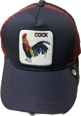 COCK Retro Trucker 2-Tone By Snapback - NAVY RED