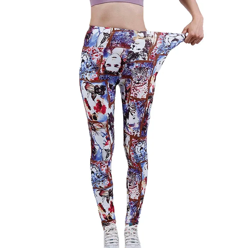 Comic Cartoon Leggings