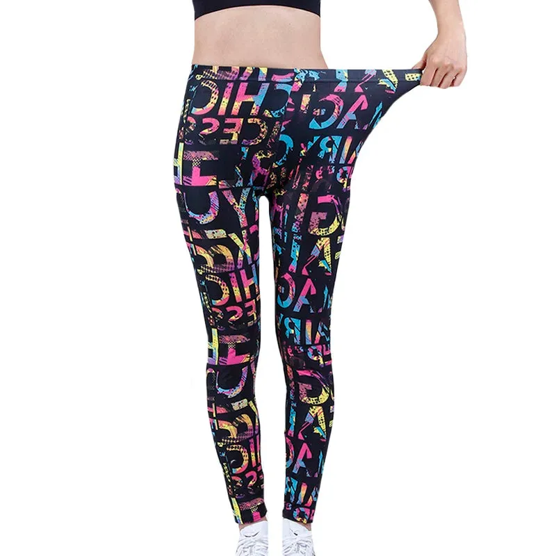 Comic Cartoon Leggings