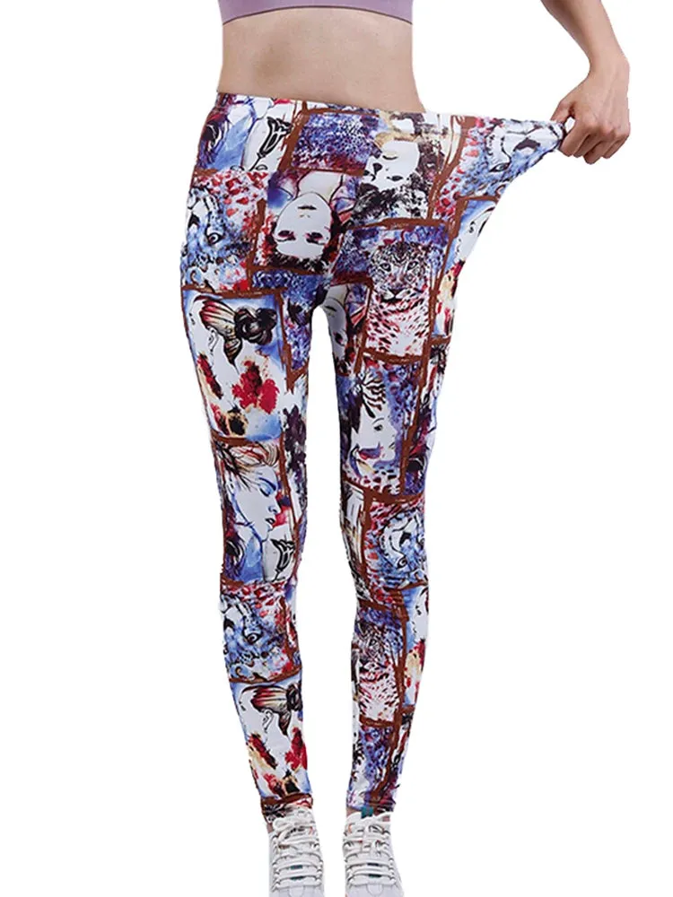 Comic Cartoon Leggings