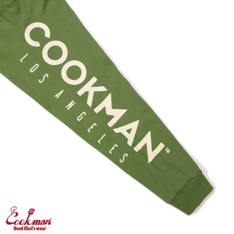 Cookman Long Sleeve Tees - Pizza : Green