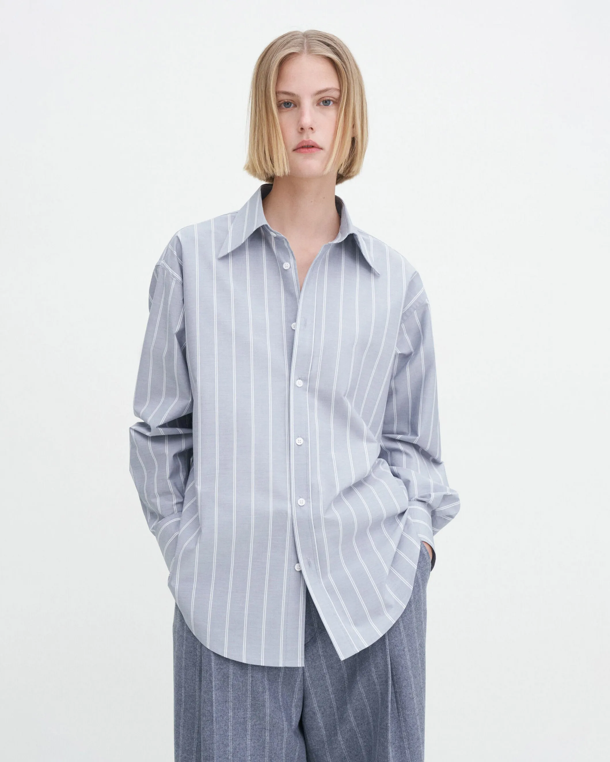 Cotton Chambray Shirt