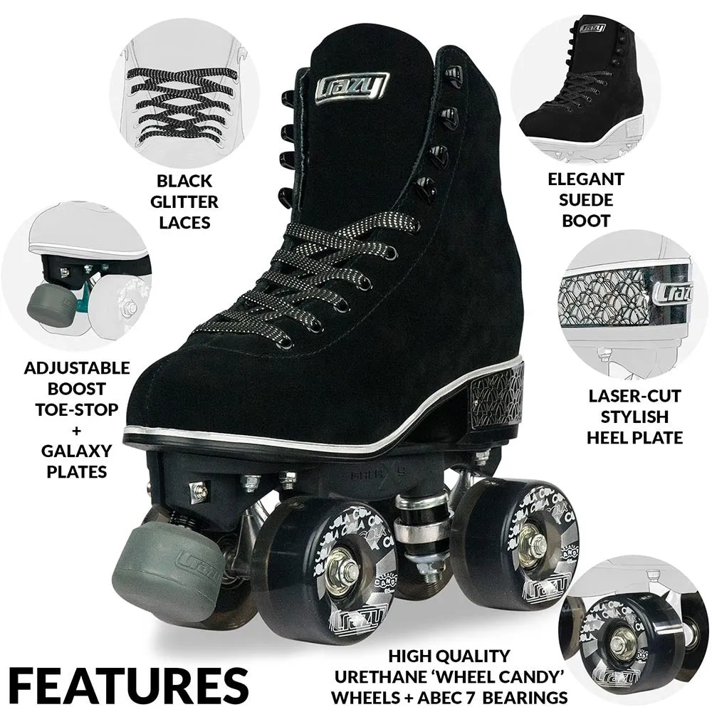 Crazy Skates Evoke Roller Skates - Black