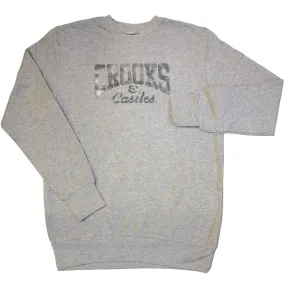 Crooks & Castles Core Logo Sweatshirt Heather Grey