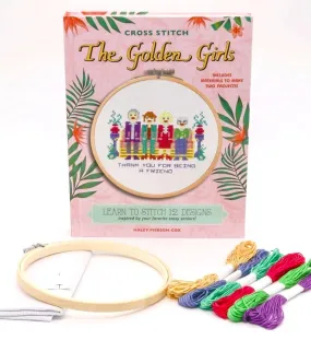 Cross Stitch The Golden Girls (Craft Kit   Book)