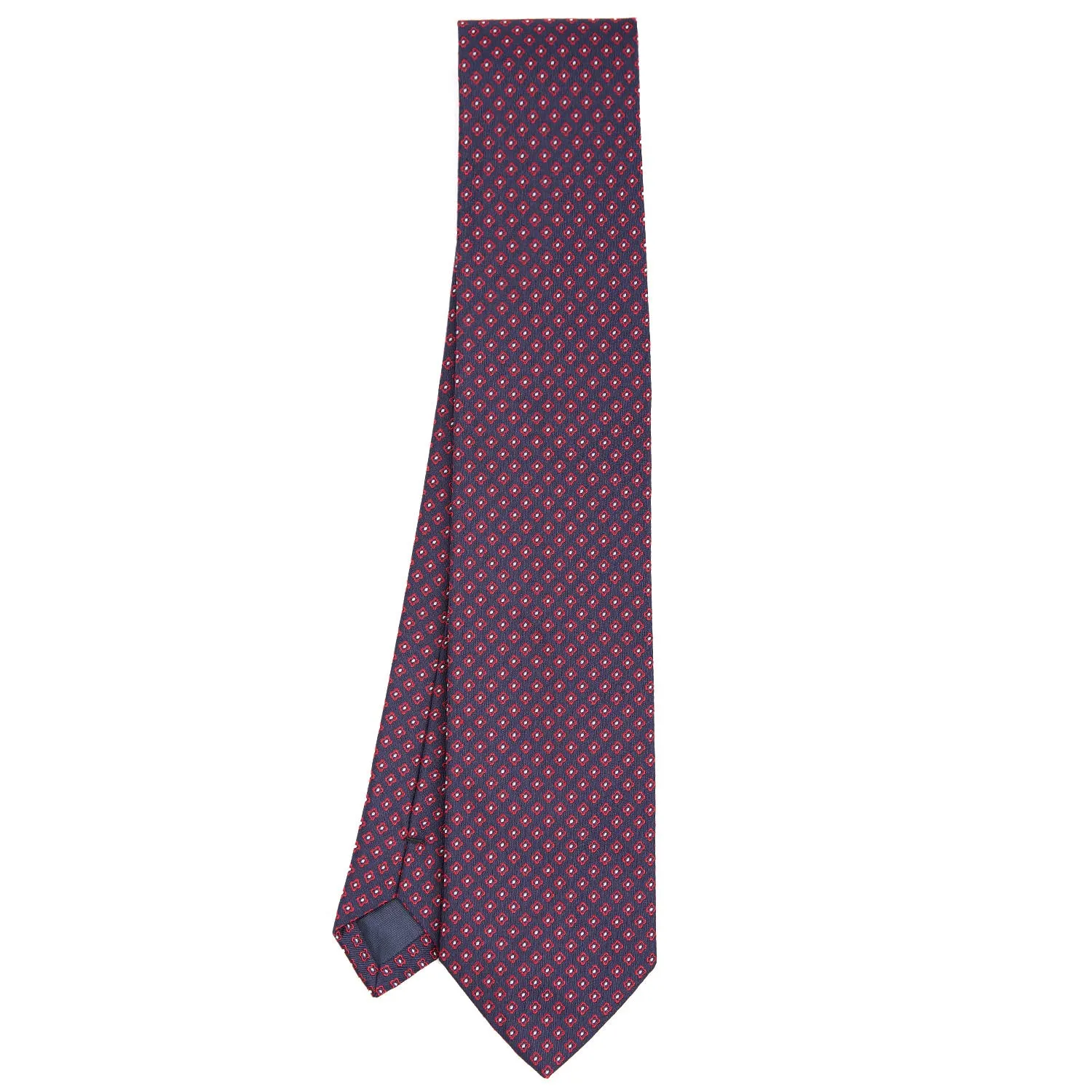 DARK BLUE SARTORIAL JACQUARD SILK TIE