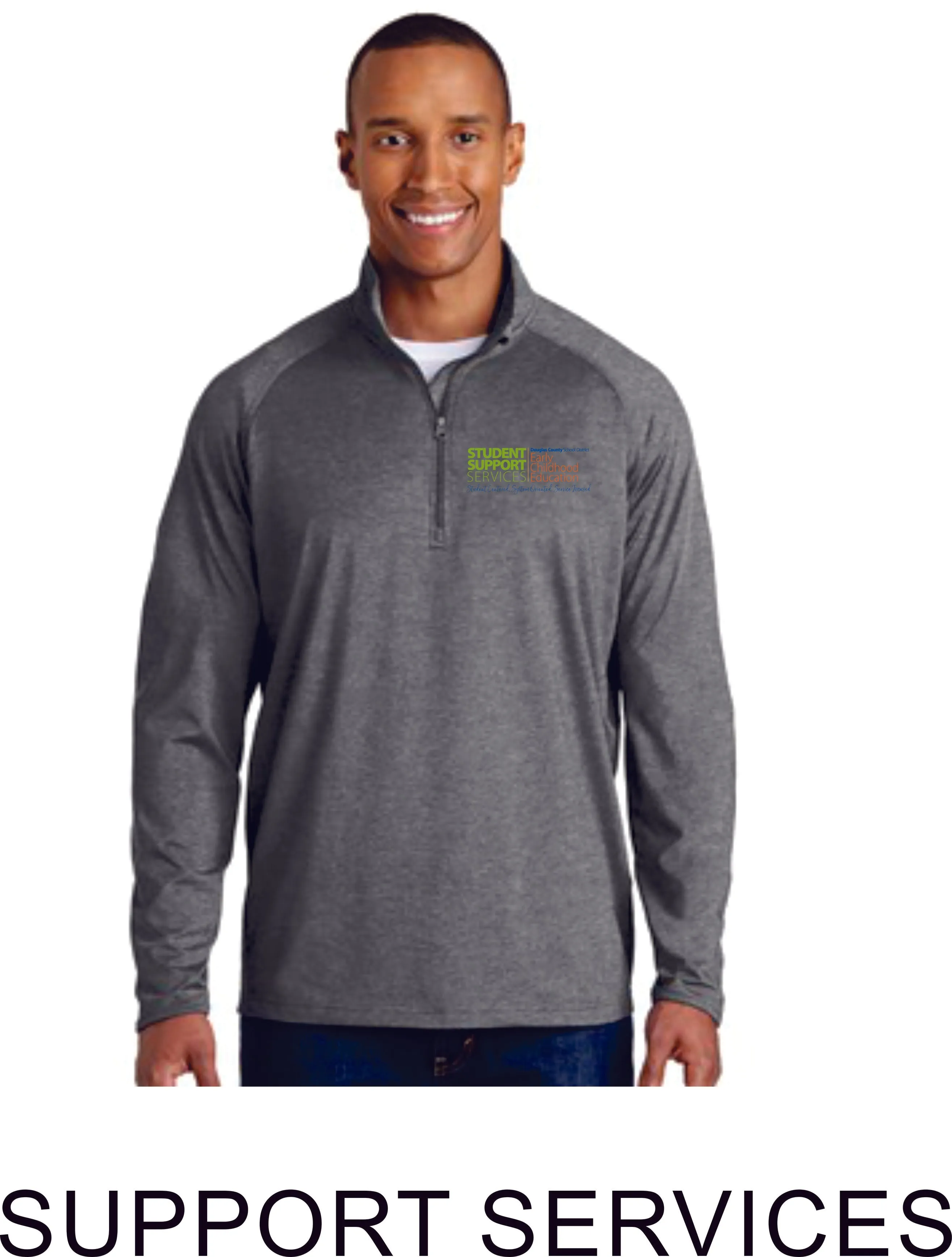 DCSD Staff Unisex 1/4 Zip- 3 designs