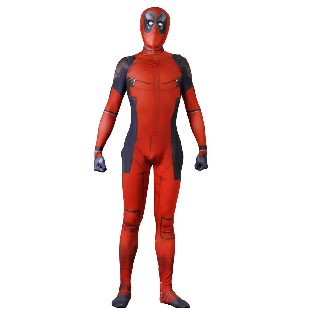 DEADPOOL Wade Wilson Jumpsuit Costume for Men