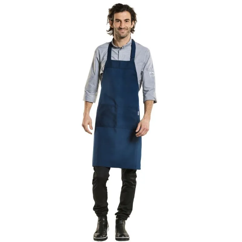 Denim Blue Nordic Style Apron - CHAUD DEVANT