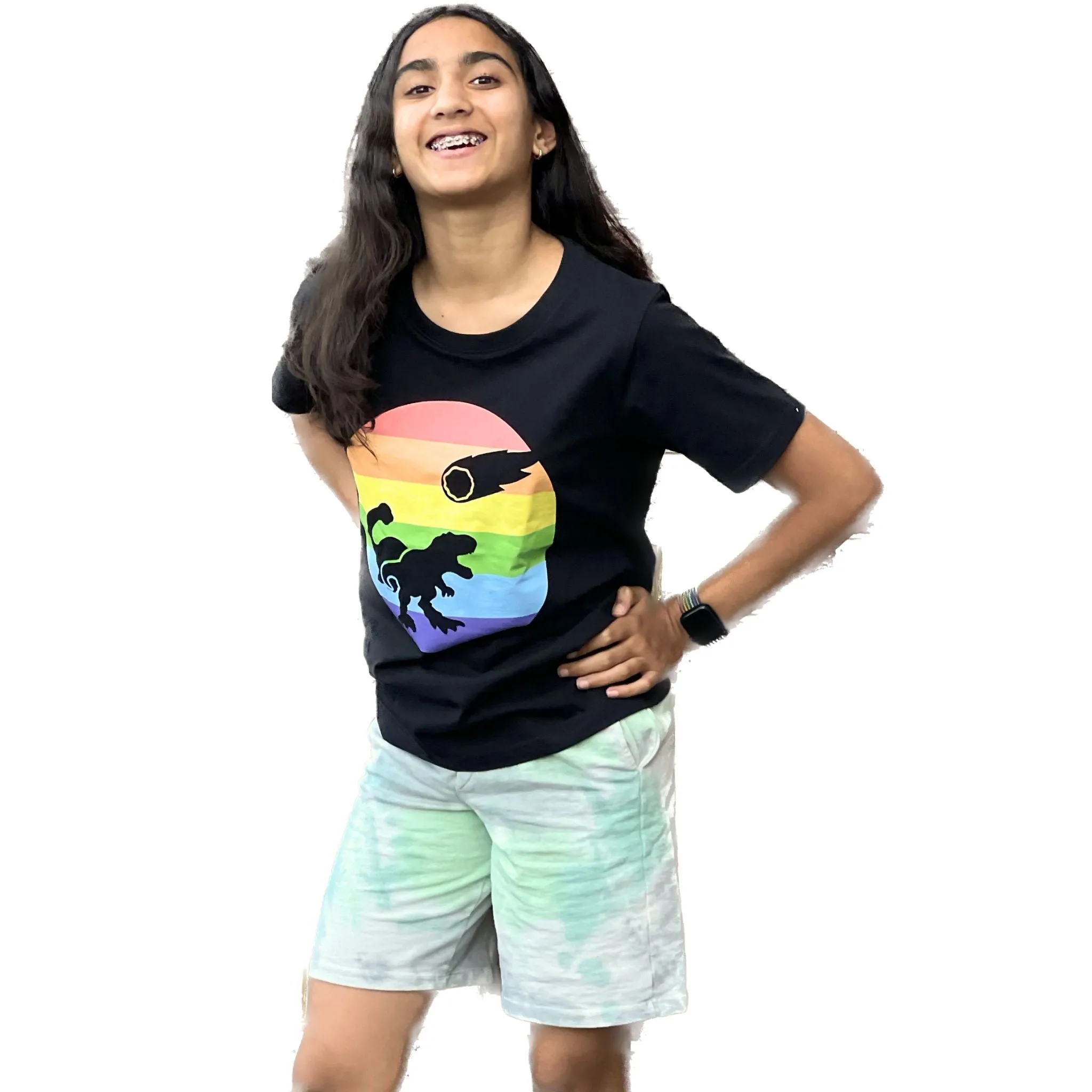 Dinosaur Rainbow Kids T-Shirt [FINAL SALE]