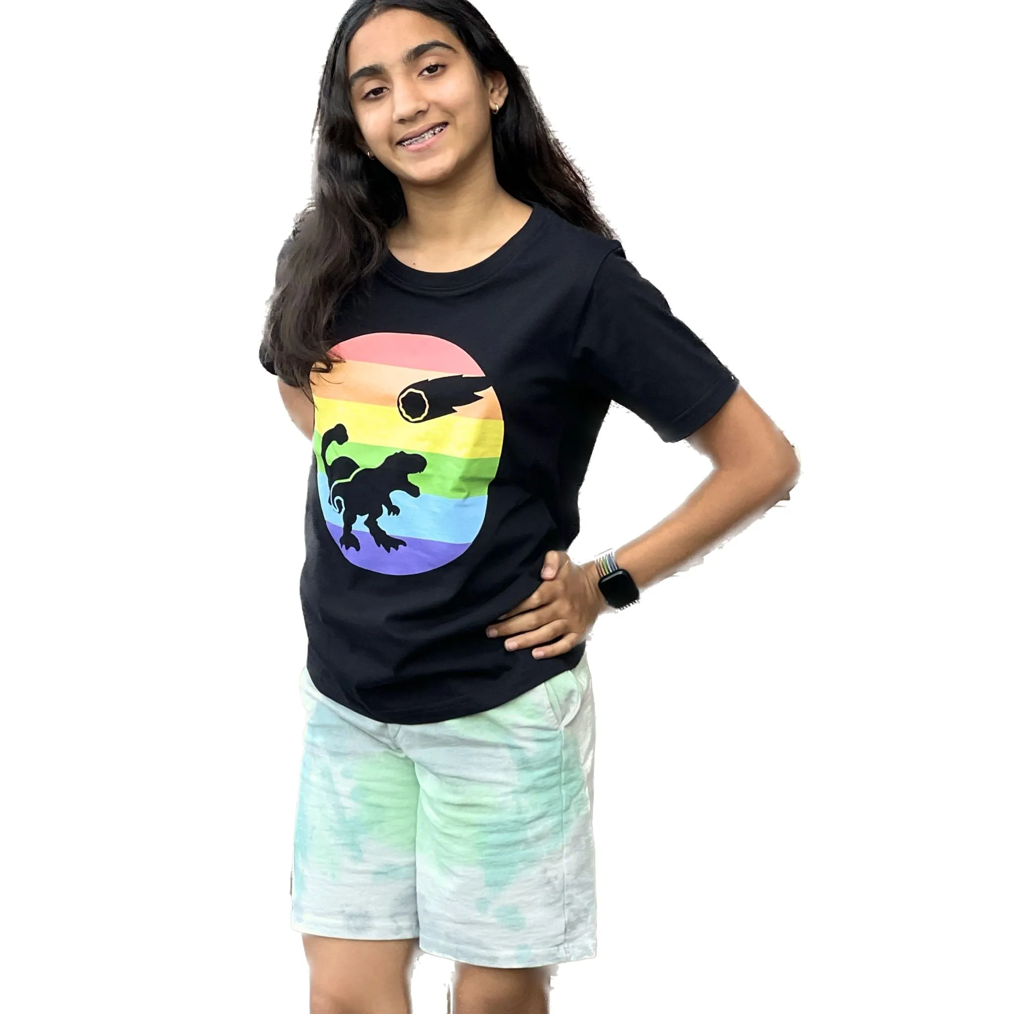 Dinosaur Rainbow Kids T-Shirt [FINAL SALE]