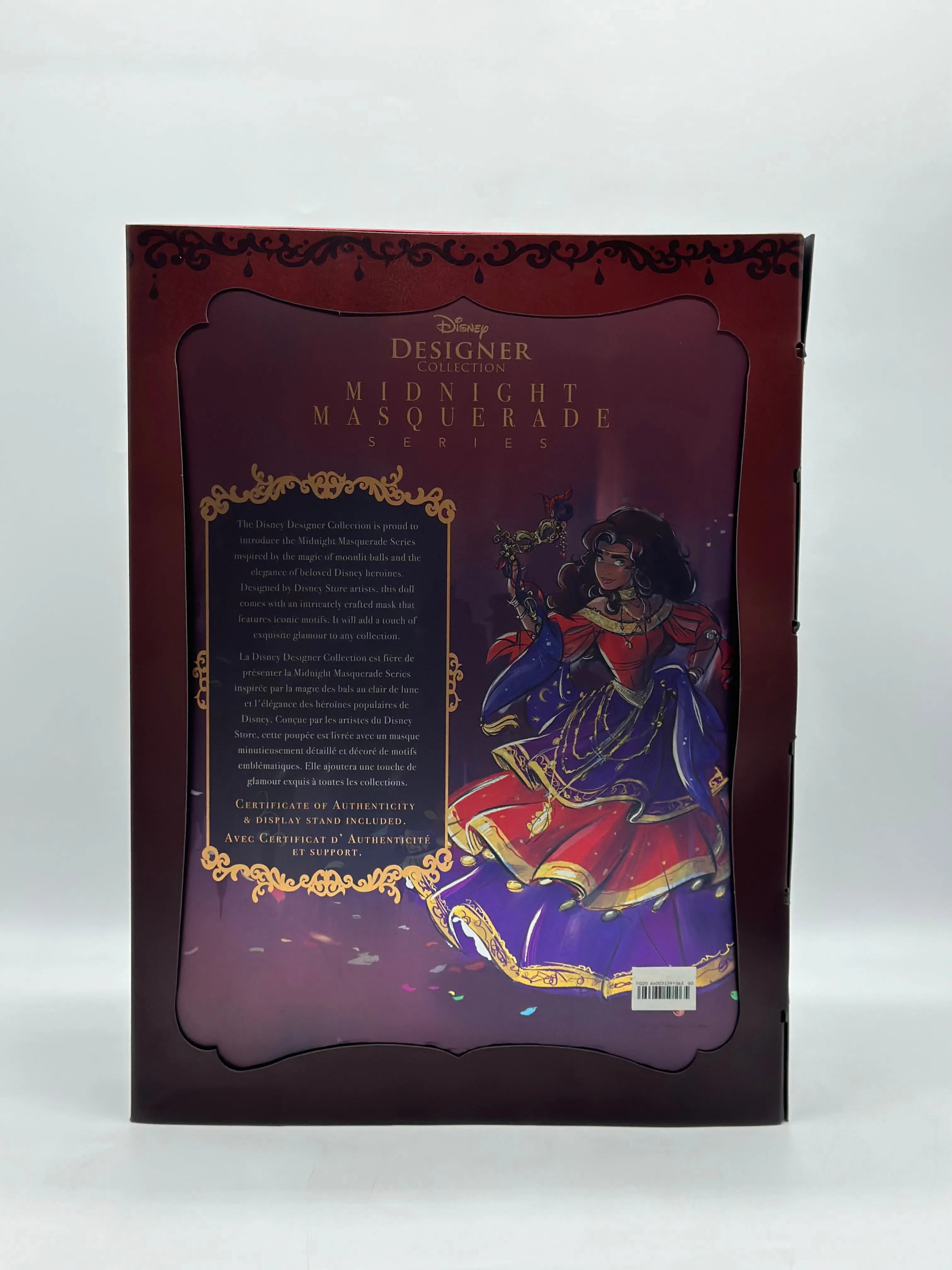 Disney Designer Collection Midnight Masquerade Series Esmeralda Limited Edition Doll