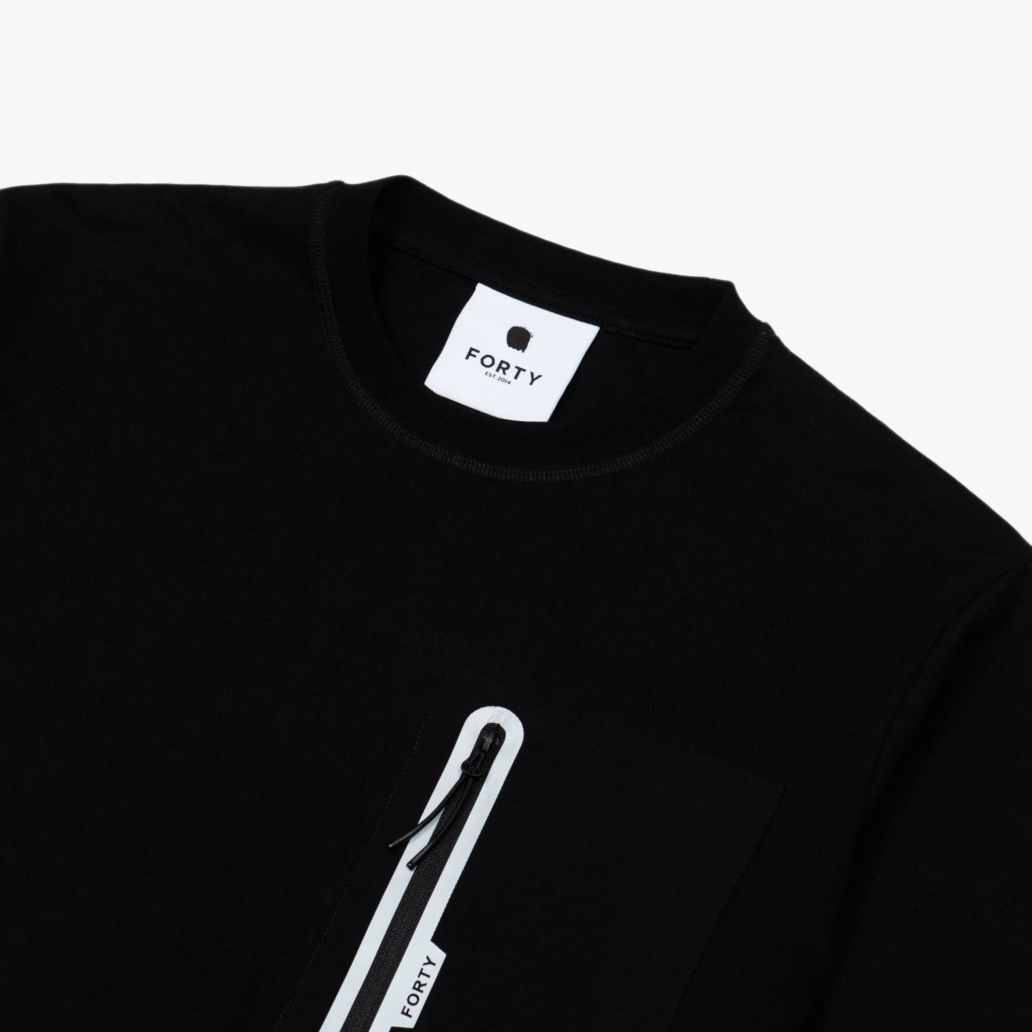 Doyle Pocket Tee (Black/Reflective)