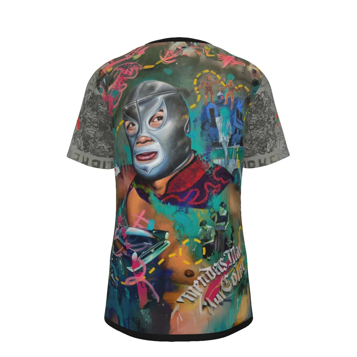 El Santo Lucharor Mexican Wrestling T-Shirt