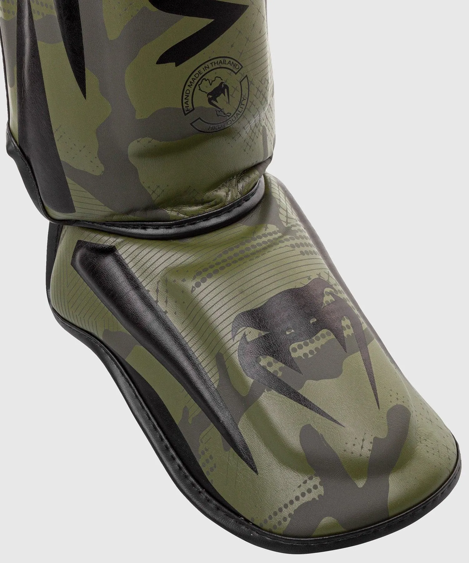 Espinilleras Venum Elite - Camo kaki