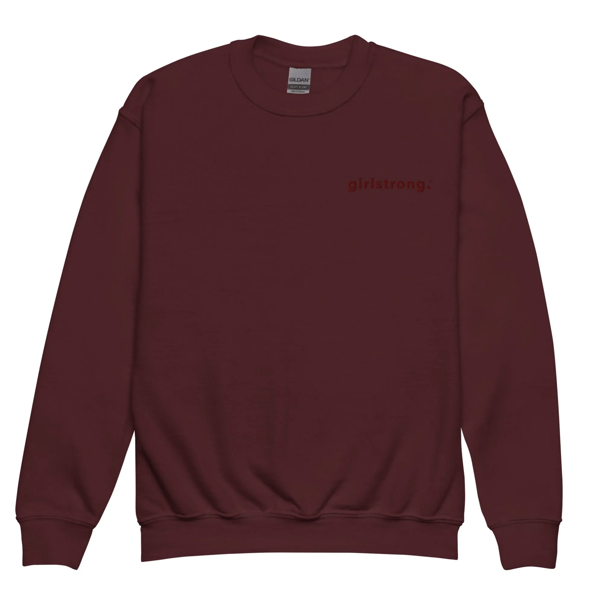 EVERYDAY GIRLSTRONG SWEATSHIRT MAROON