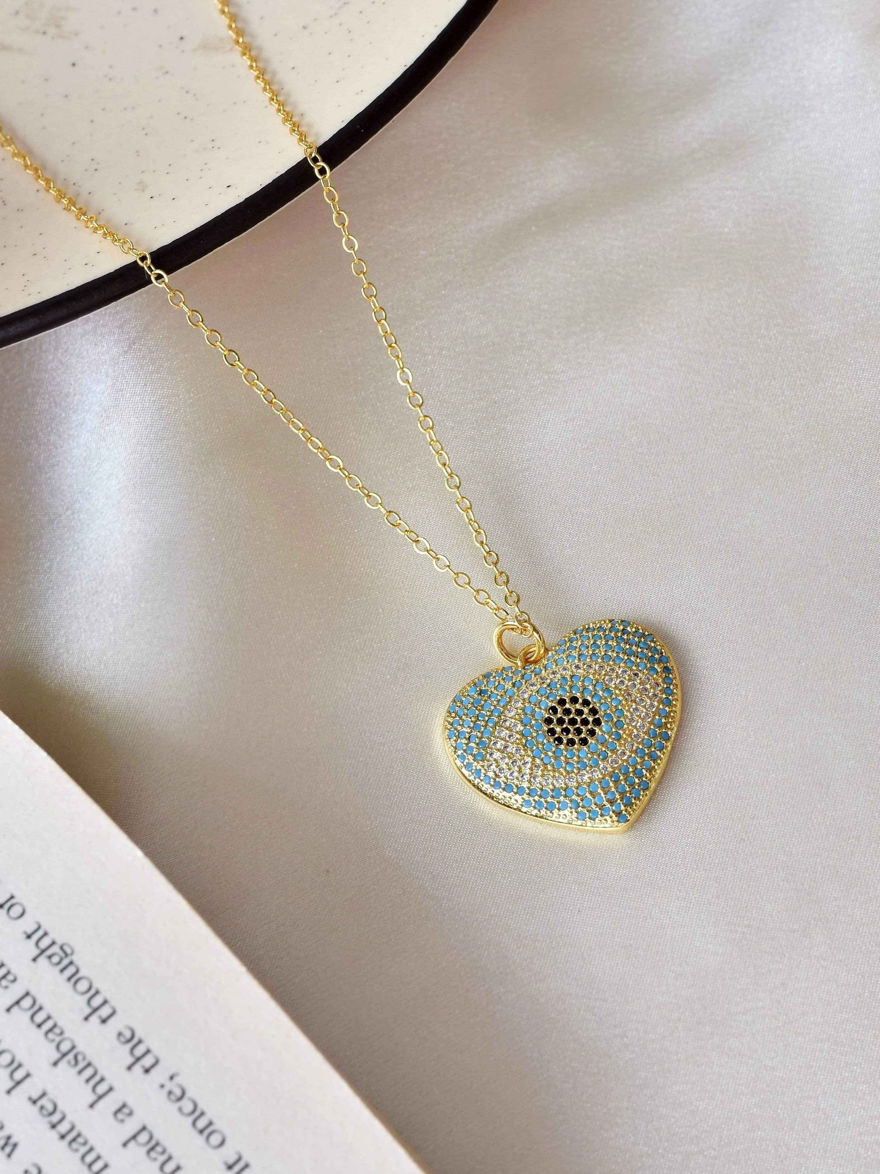 Evil Eye Love Necklace