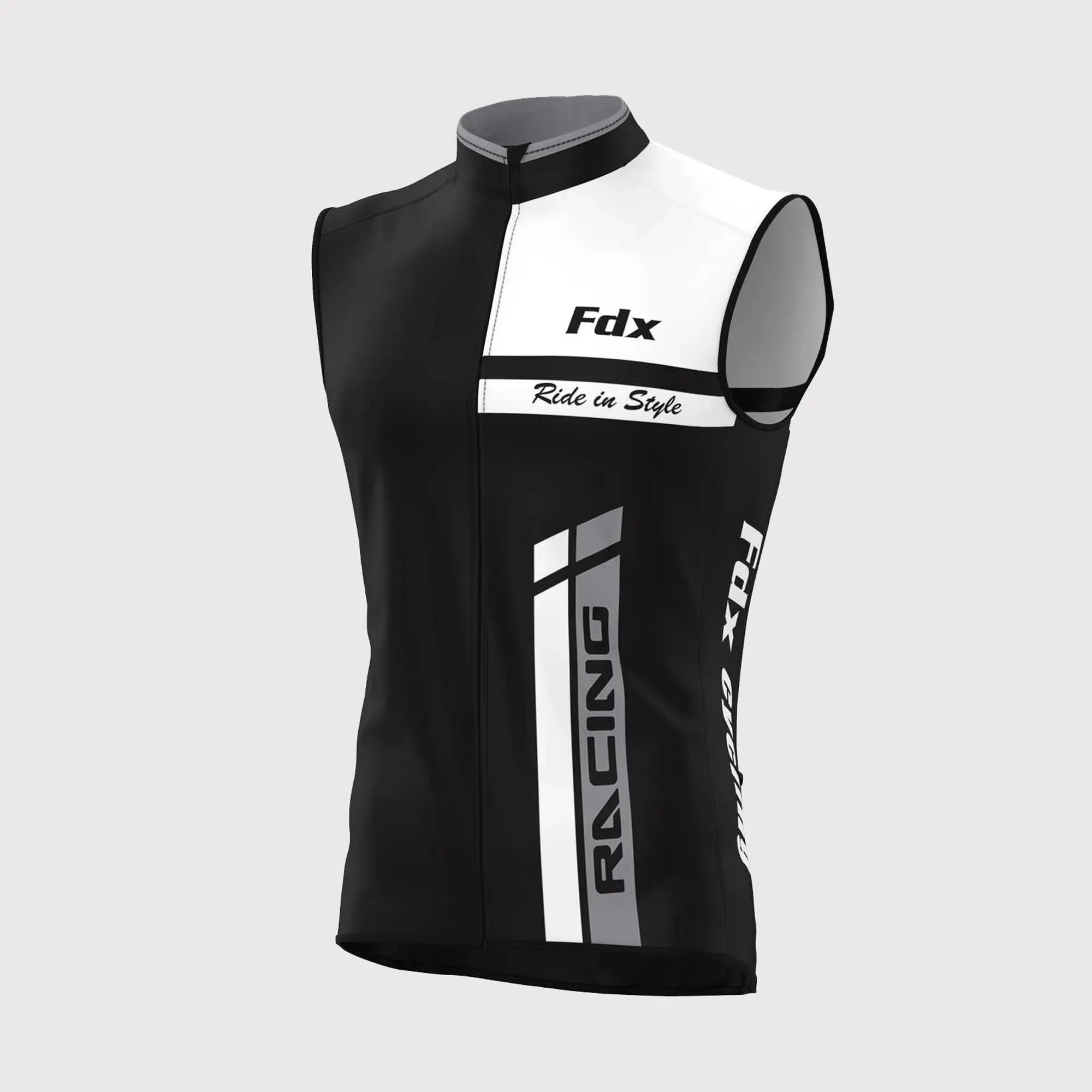 Fdx Adrenaline Black Men's & Boy's Thermal Cycling Gilet