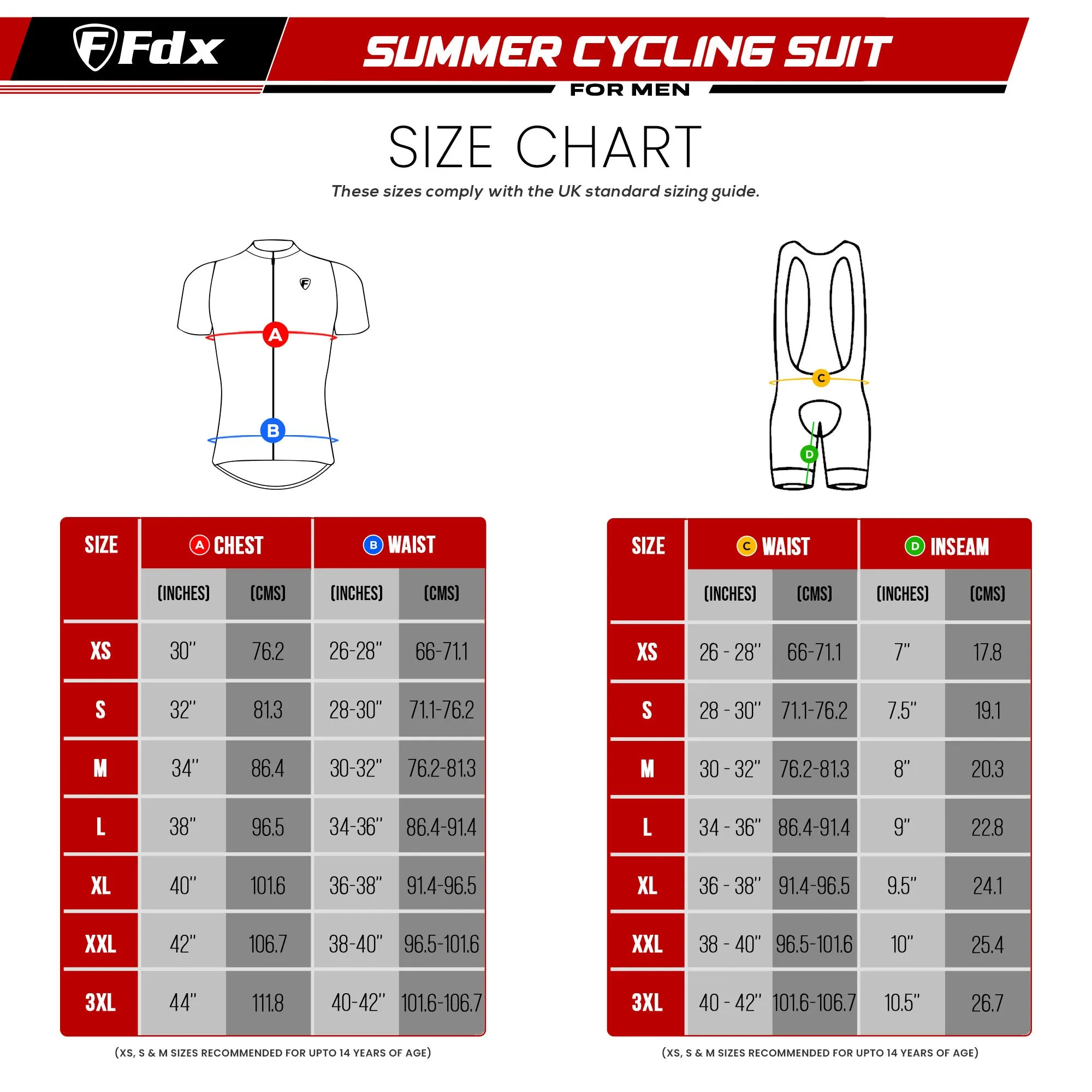 Fdx Men's & Boy's Set Velos Yellow Short Sleeve Summer Cycling Jersey & Cargo Bib Shorts