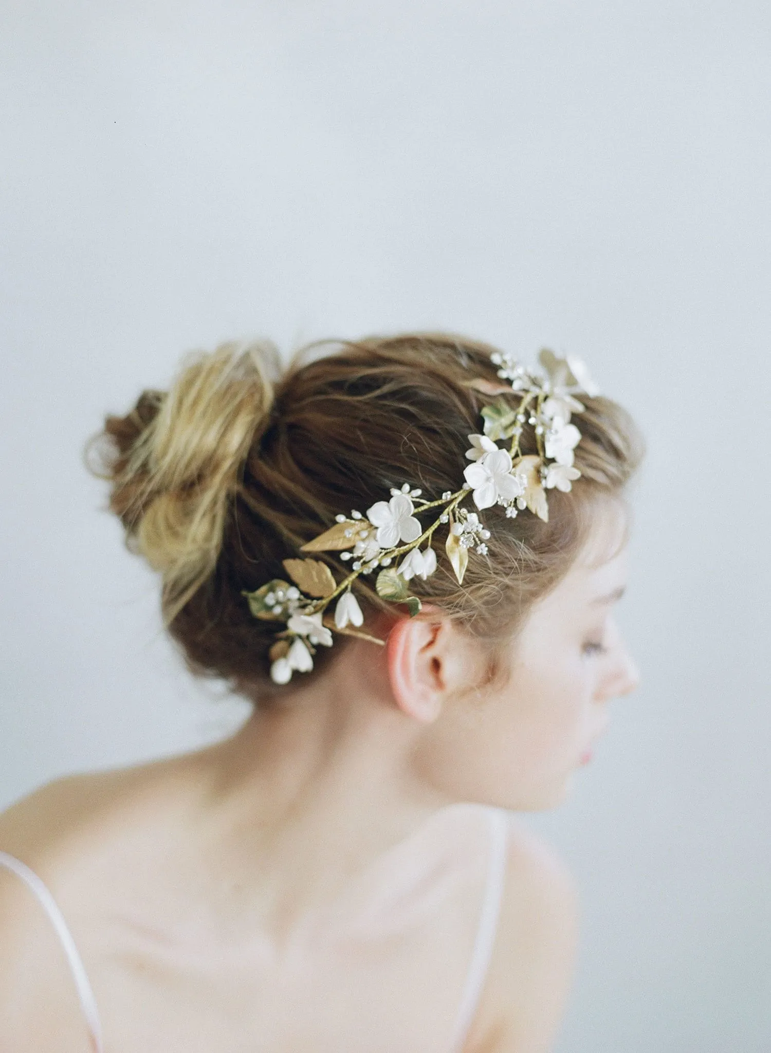 Floral garden headpiece - Style #748