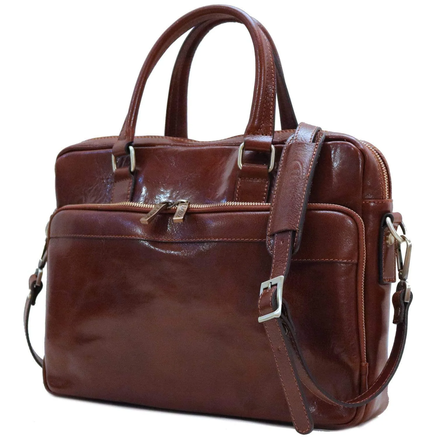 Floto Leather Avelo Laptop Bag