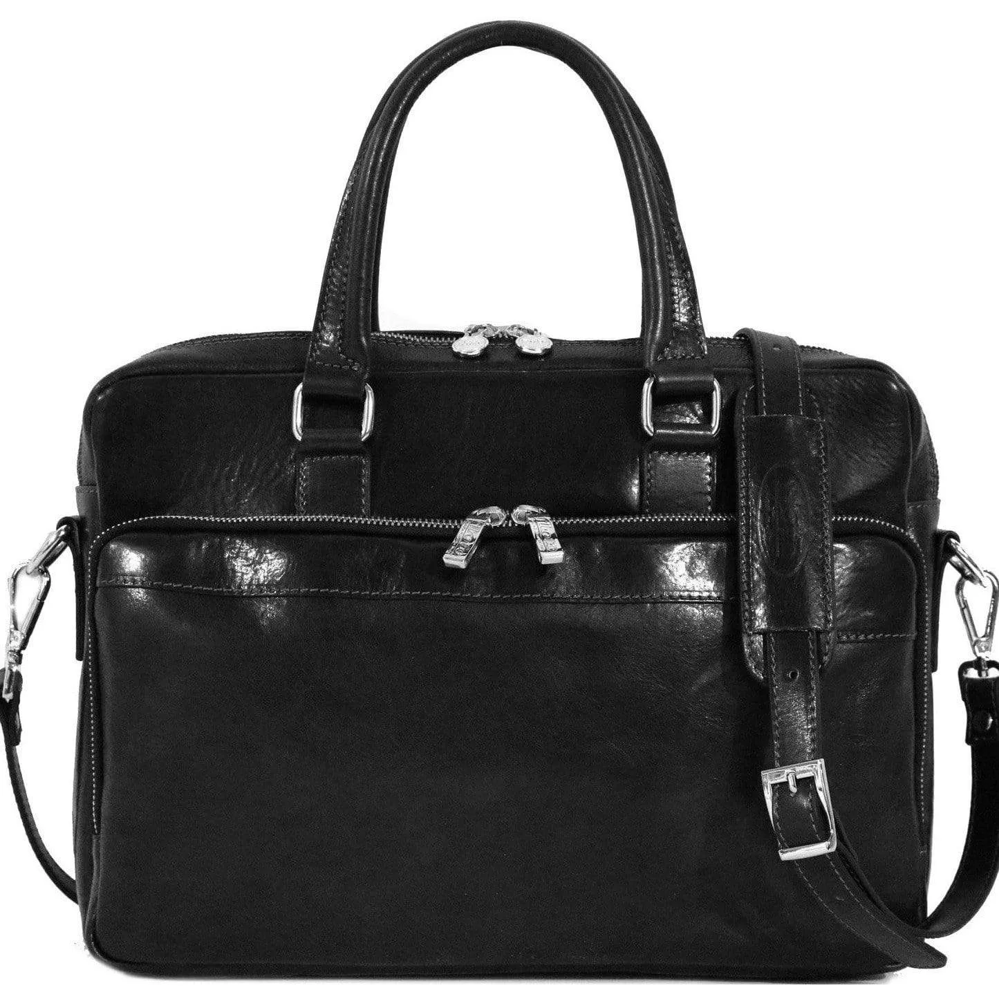 Floto Leather Avelo Laptop Bag