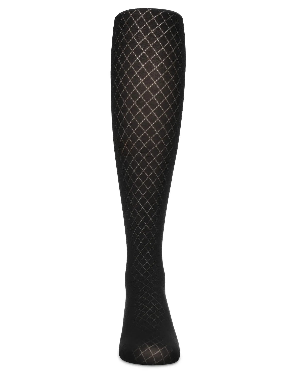 Girls' Diamond Semi Opaque Nylon Tights