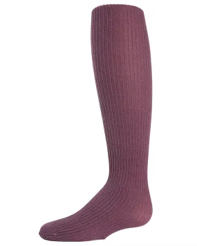 Girls' Essential Ribbed Heather Nylon Tights