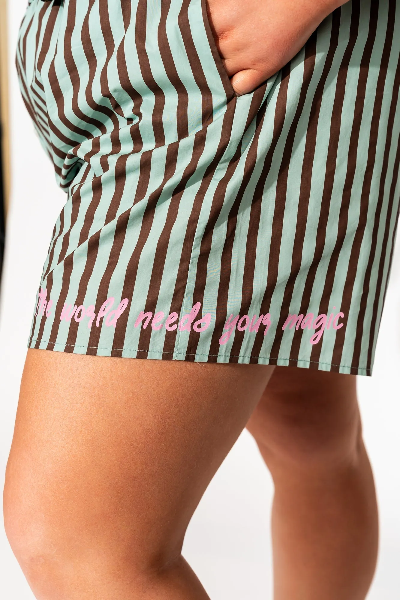 Good Fortune Boxer Shorts in Carnival Stripe