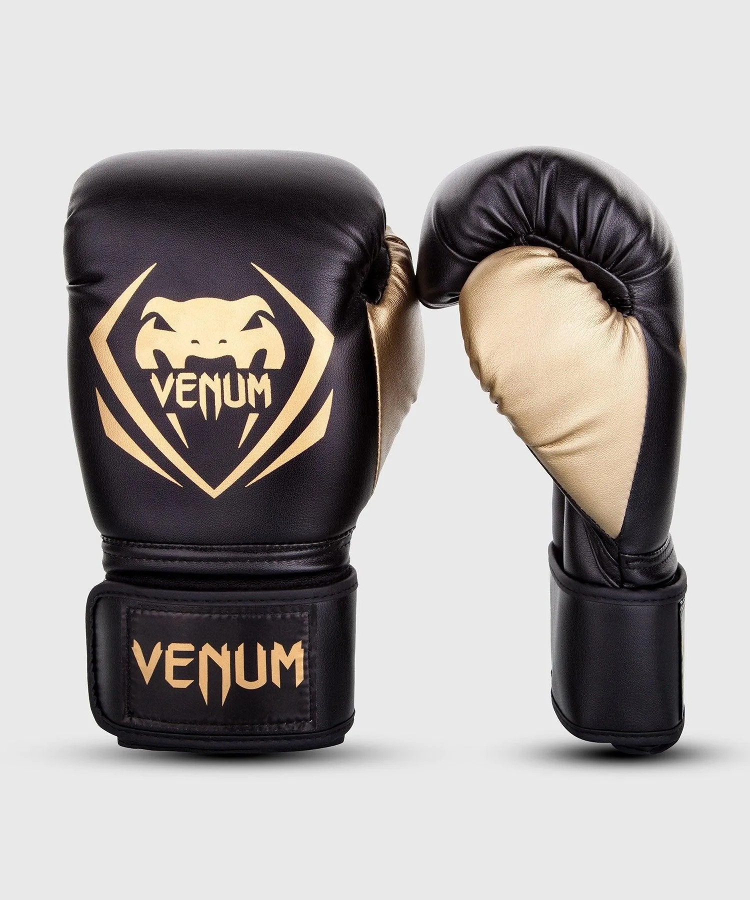 Guantes de Boxeo de Competición Venum  - Negro/Gold