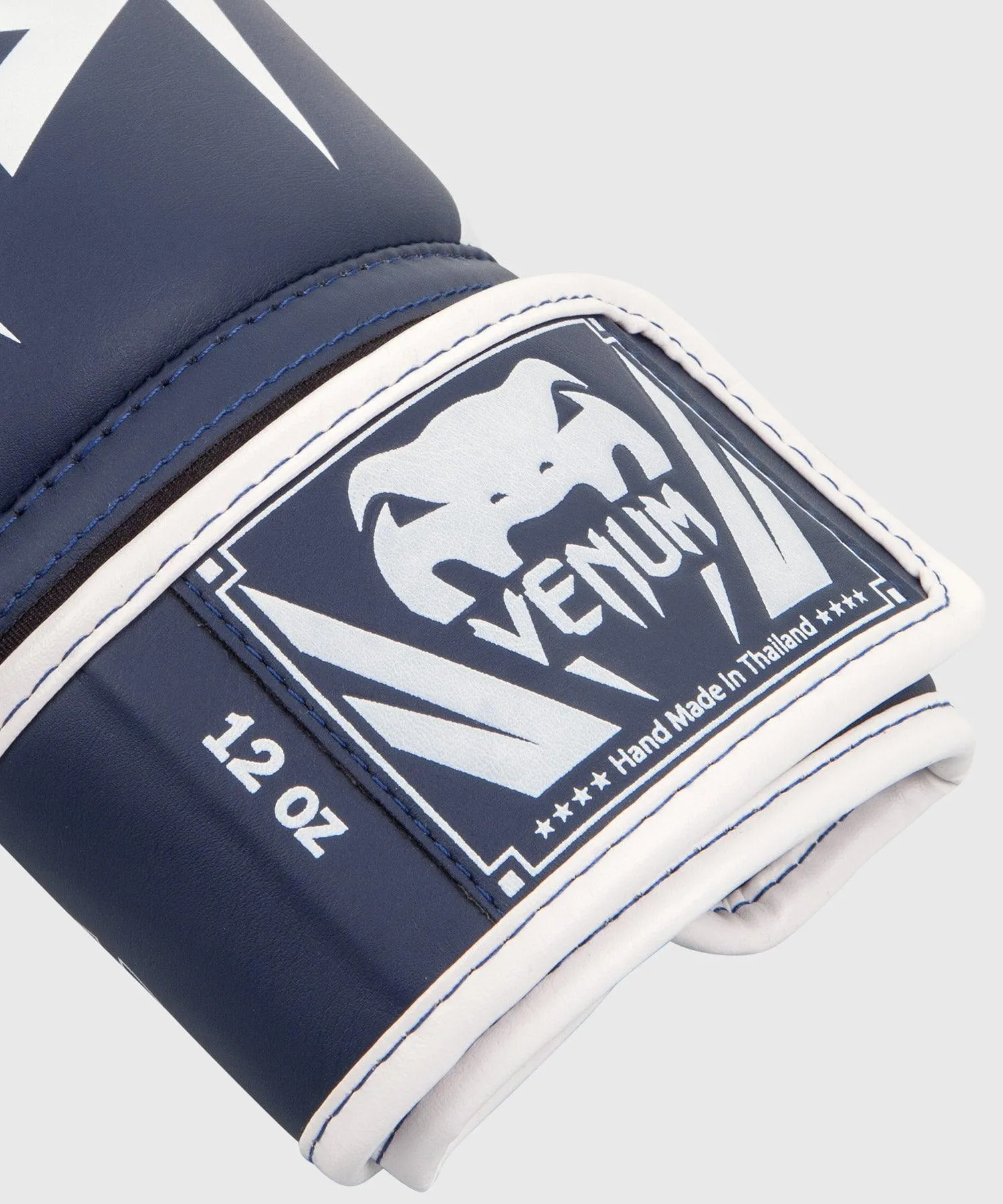 Guantes de Boxeo Venum Elite - Blanco/Azul Marino