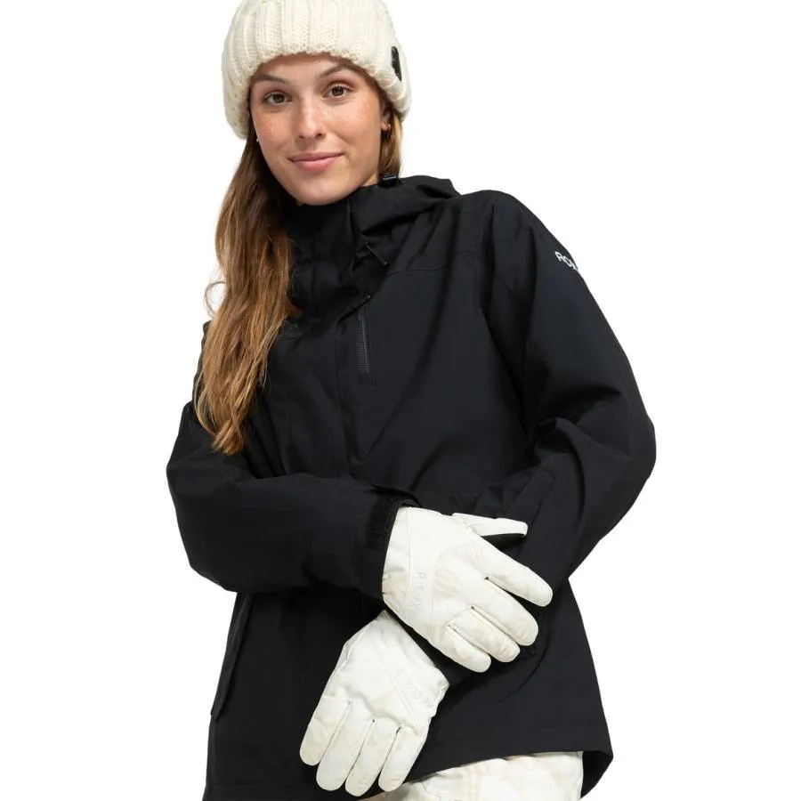 Guantes Roxy Snow Jetty Blanco Beige