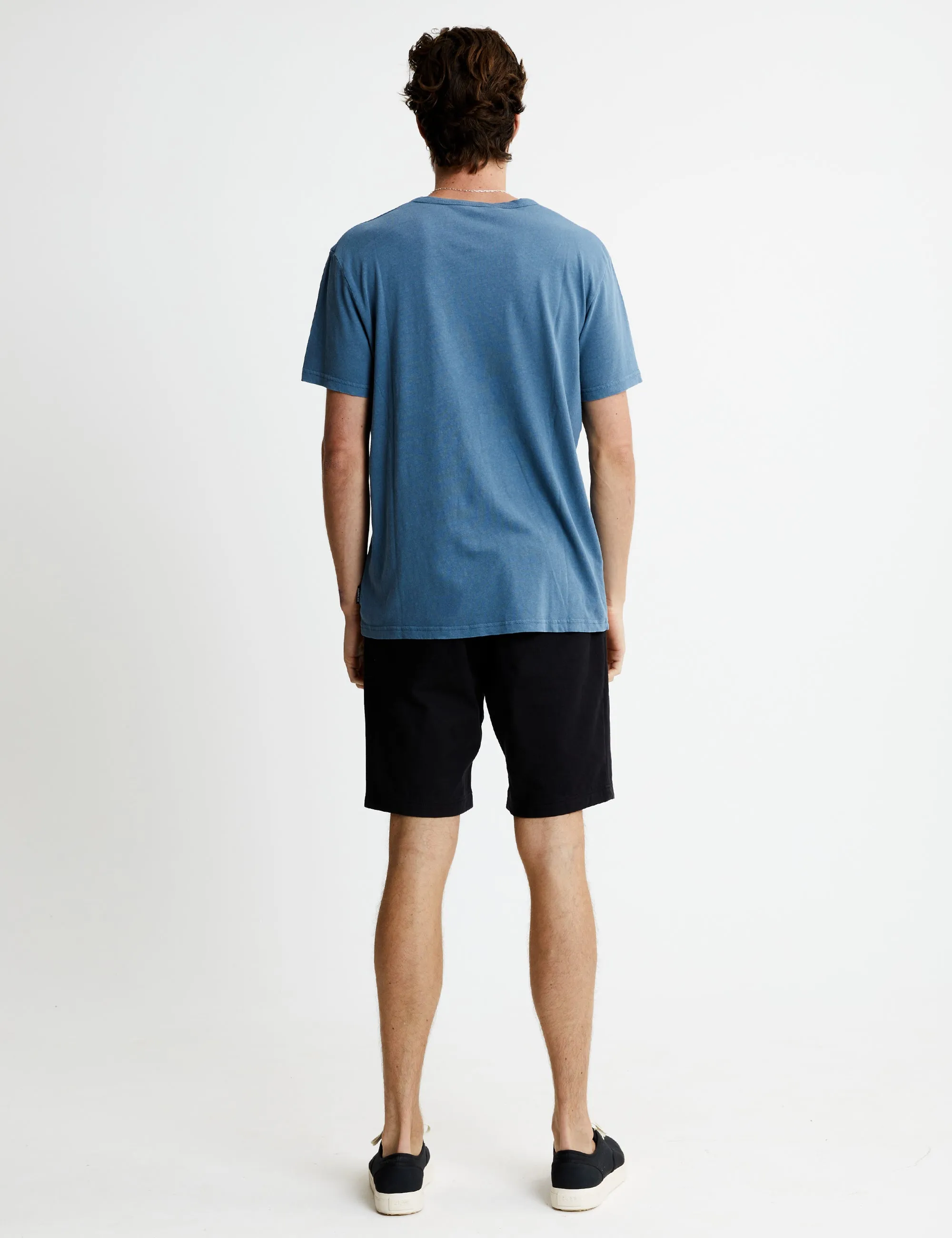 Hemp Tee - Washed Slate