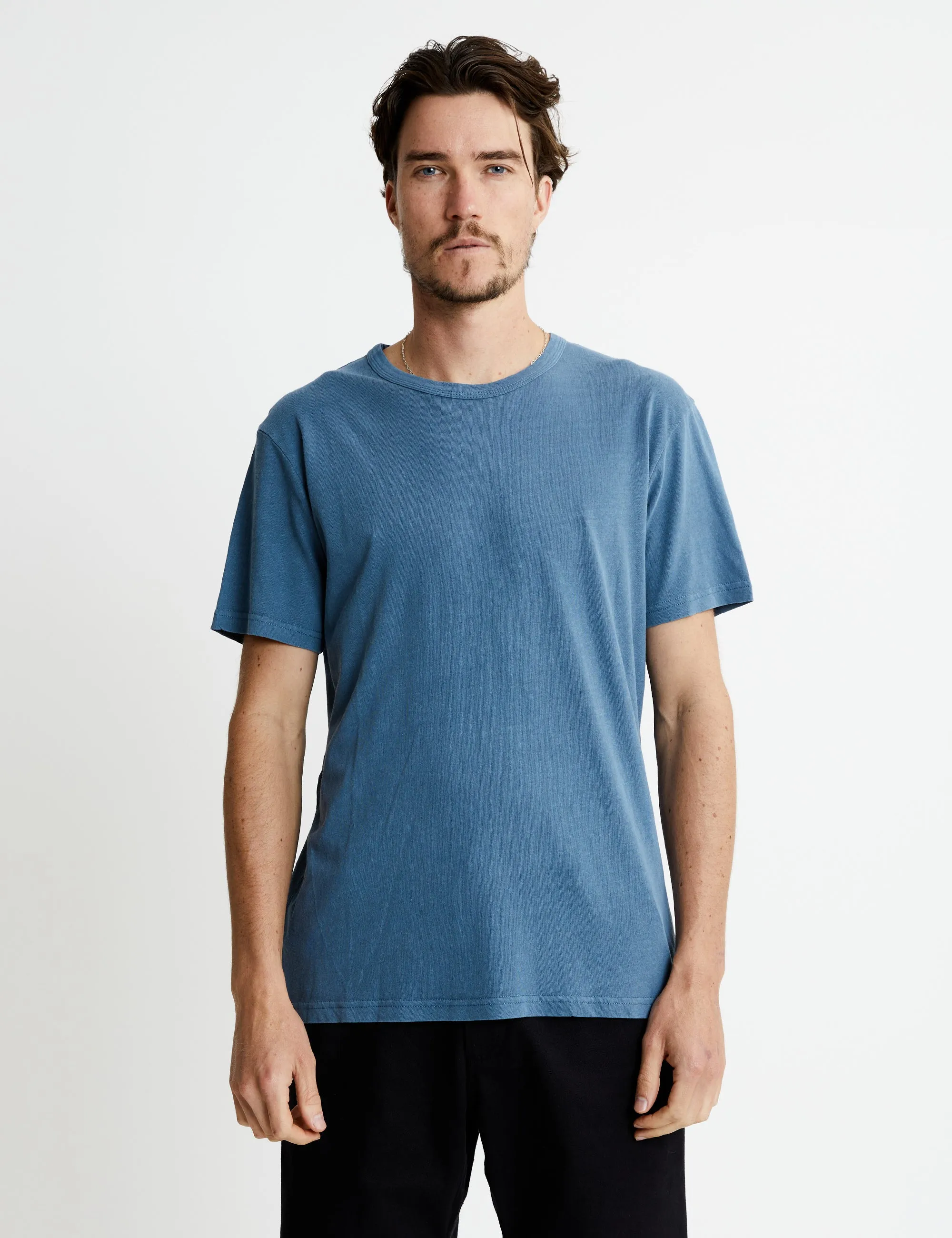 Hemp Tee - Washed Slate