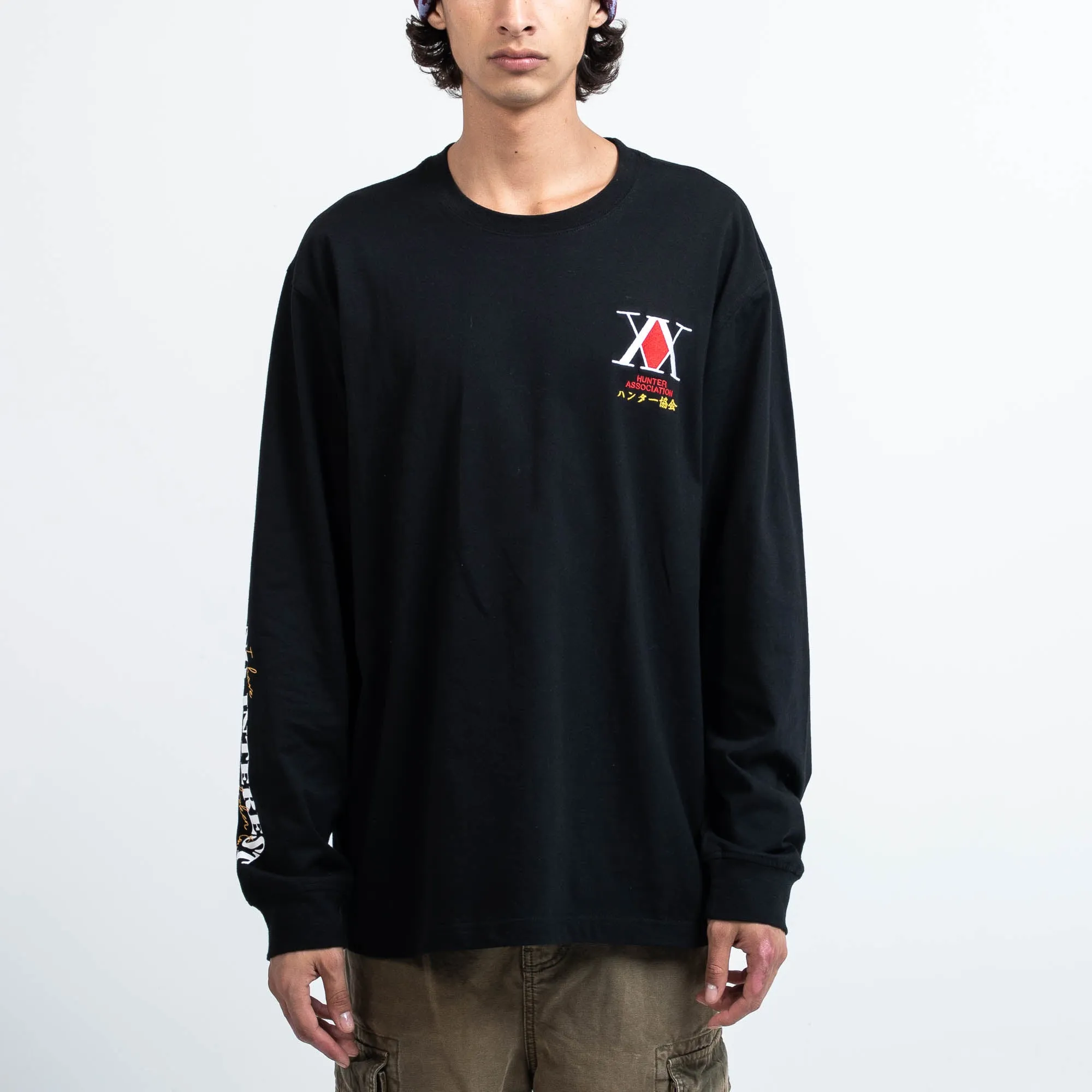 Hisoka No Interest Black Long Sleeve