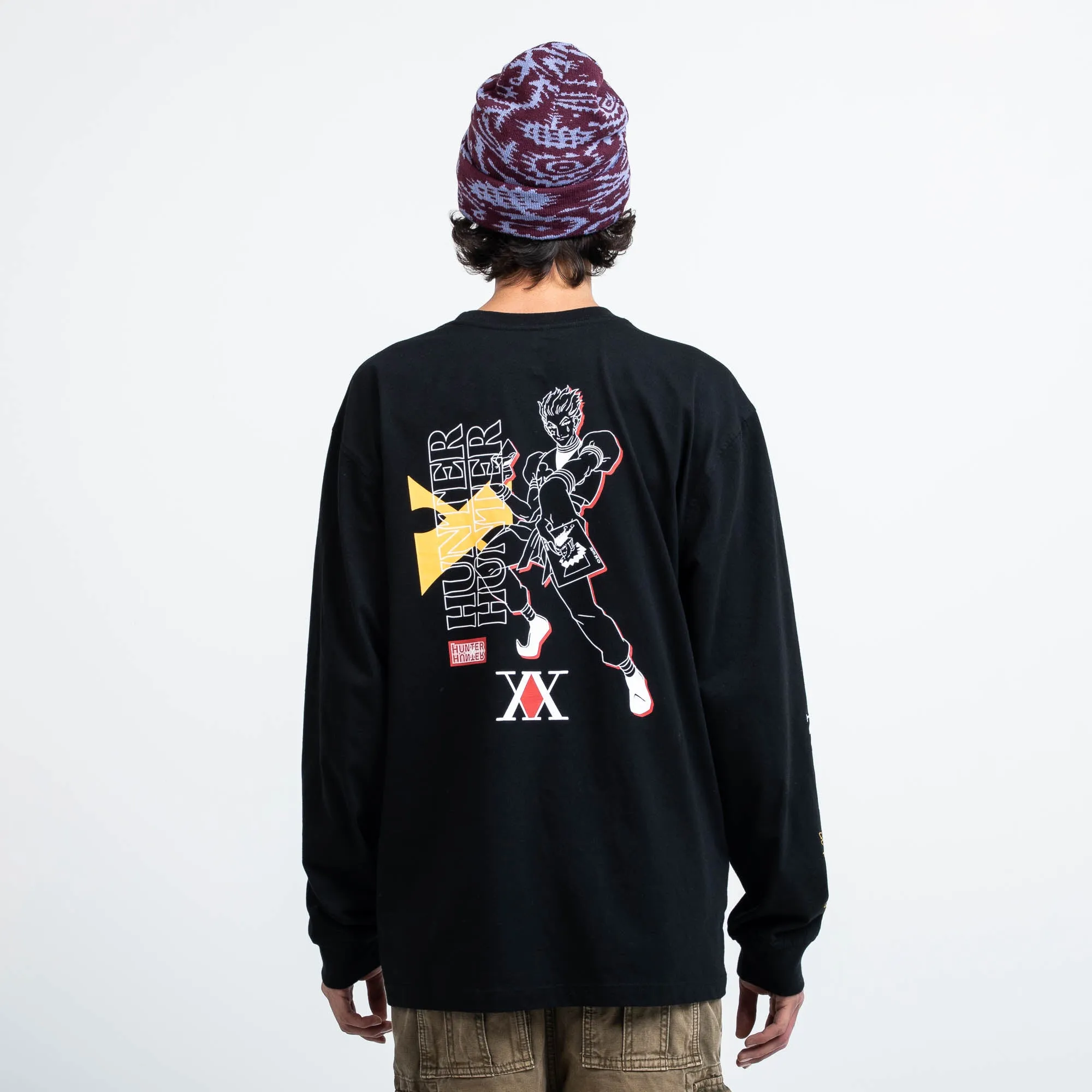 Hisoka No Interest Black Long Sleeve