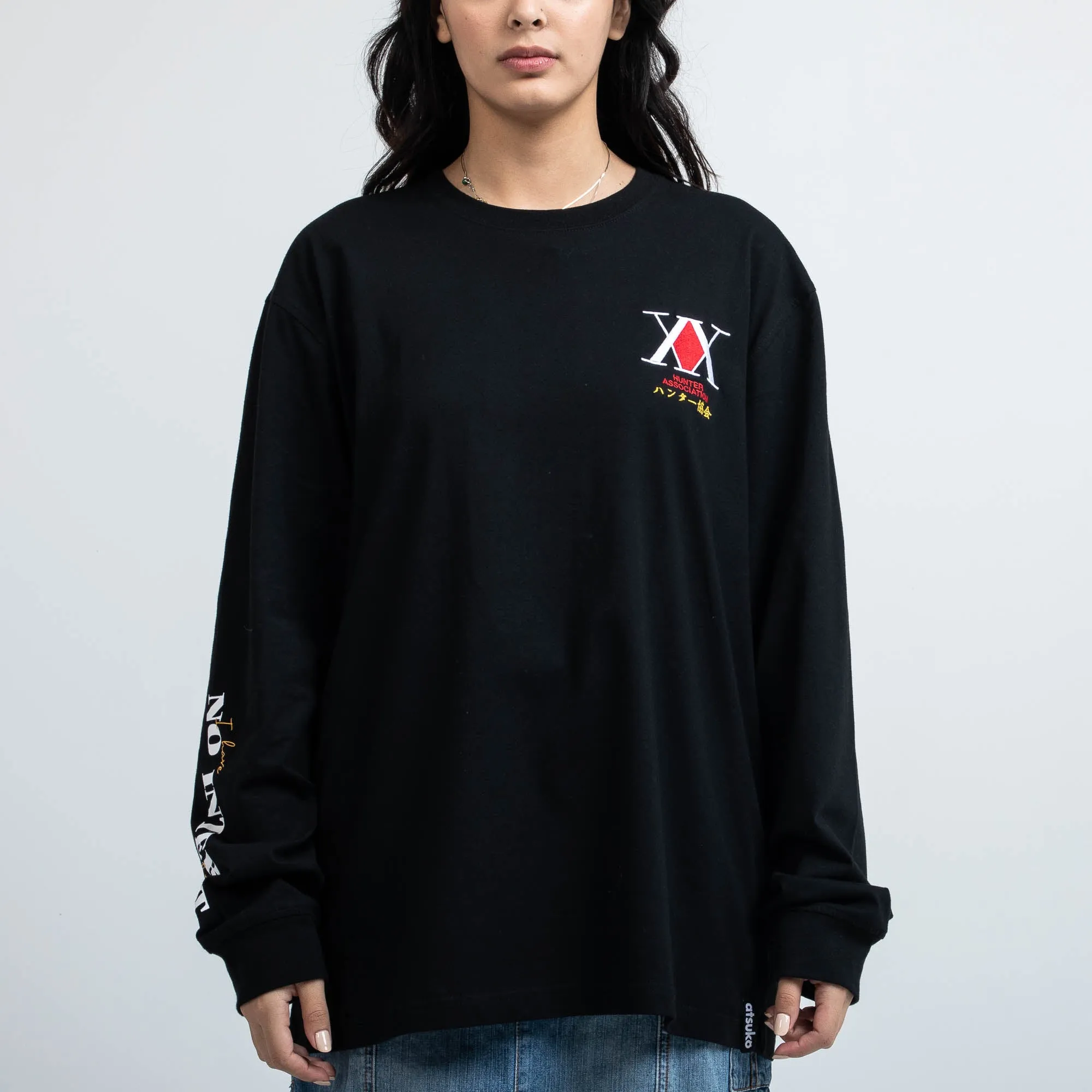 Hisoka No Interest Black Long Sleeve