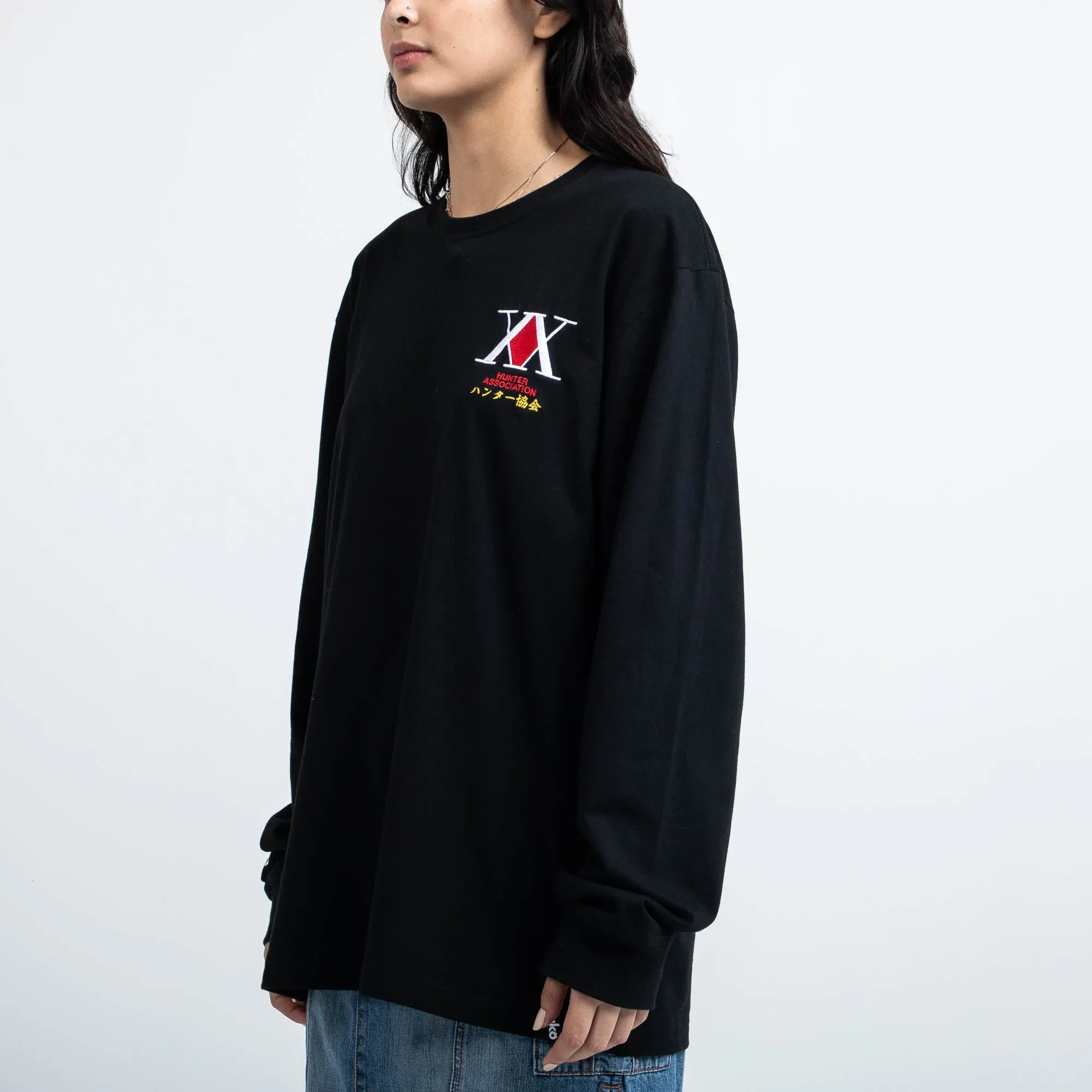 Hisoka No Interest Black Long Sleeve