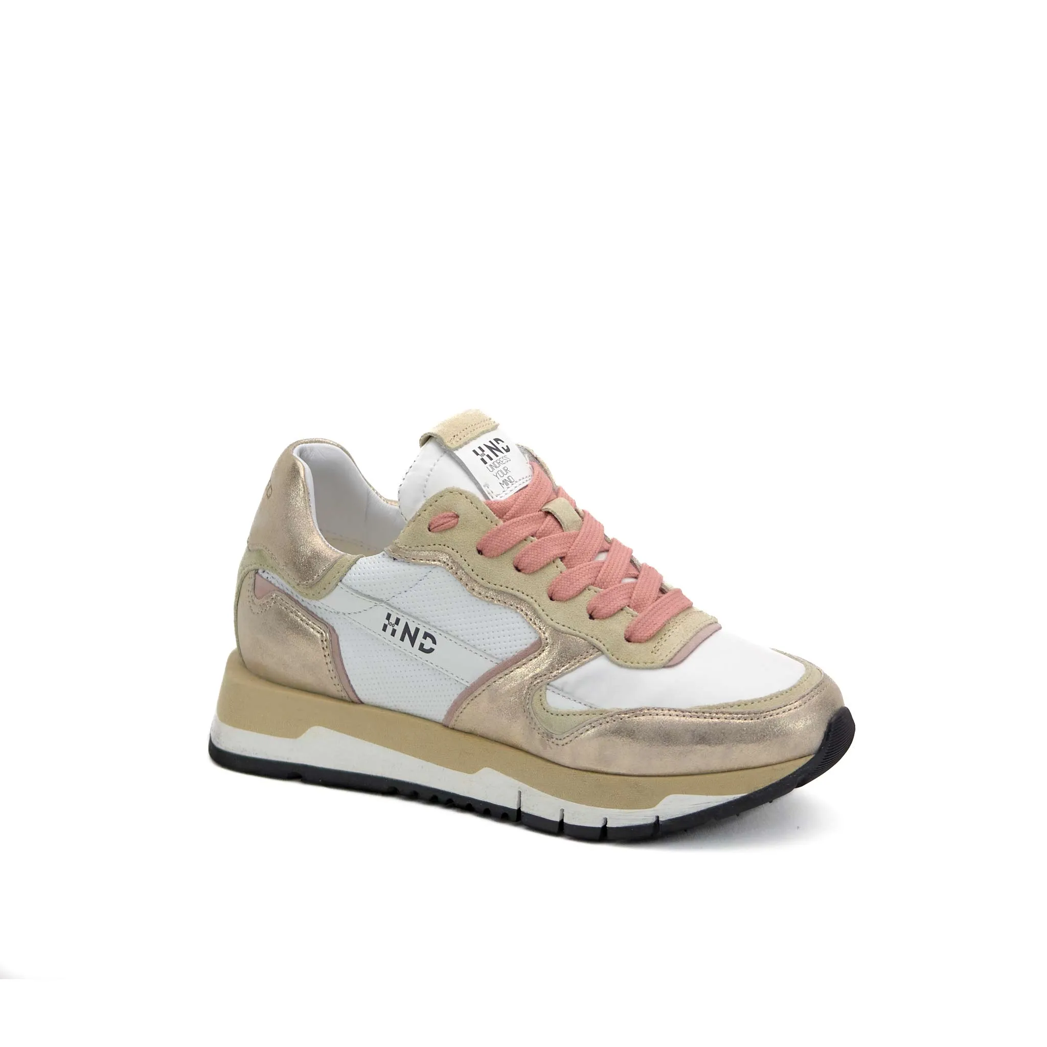 HND16 - Leather Sneaker Donna - HUNDRED100®