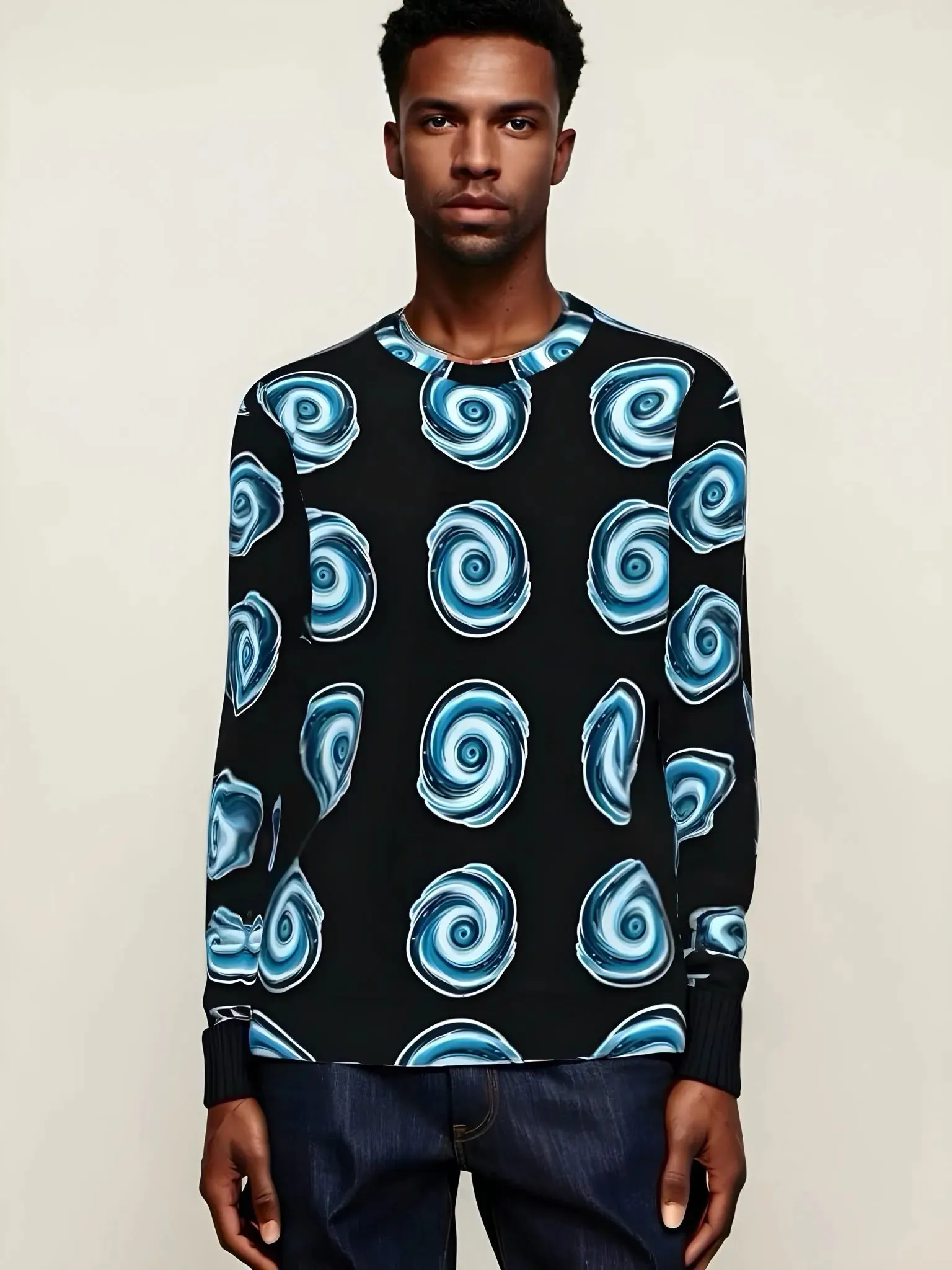 Hurricanes All Over Print Sweater