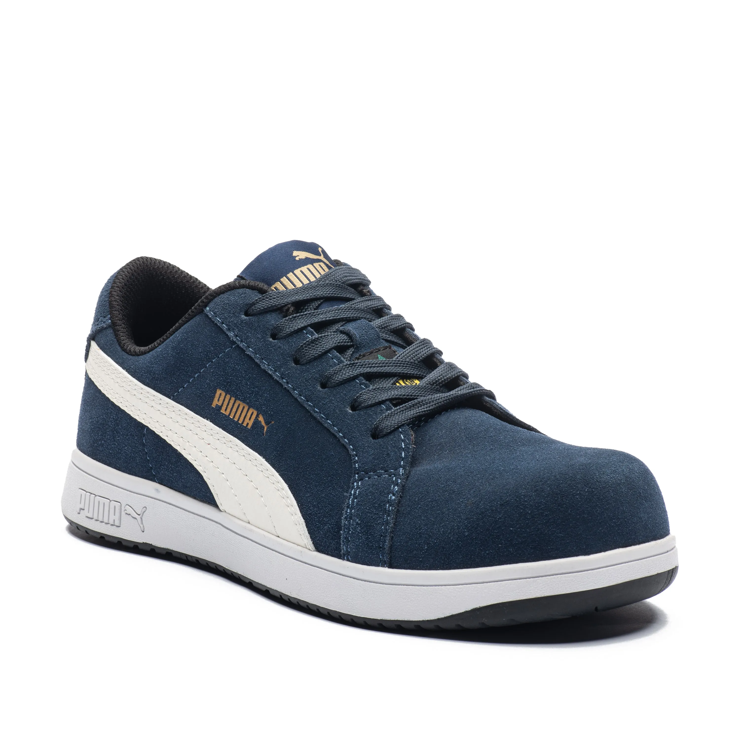 Iconic Suede Navy Low Composite Toe Safety Shoes 640023