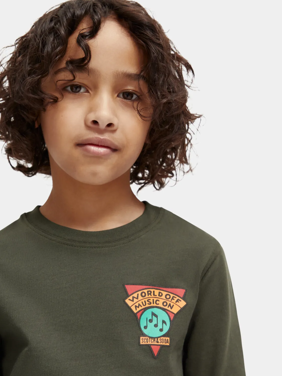 Kids - Long-sleeved artwork t-shirt