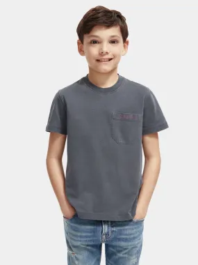 Kids - Relaxed-fit chest pocket t-shirt