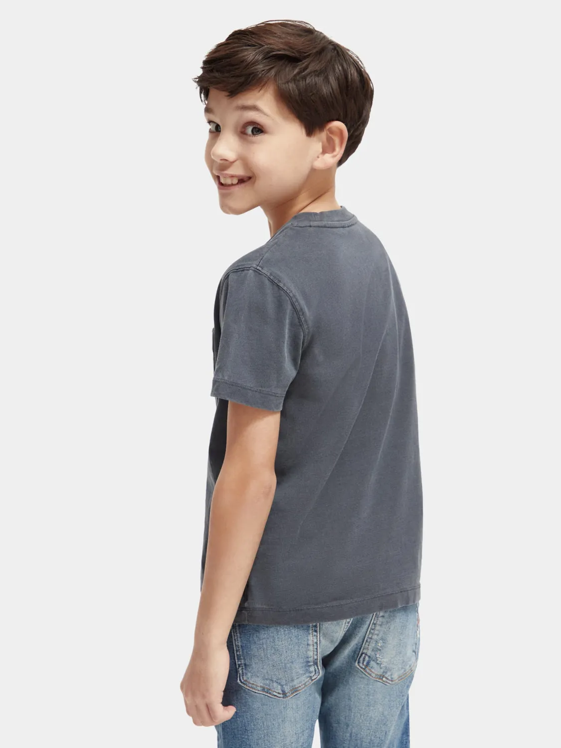 Kids - Relaxed-fit chest pocket t-shirt