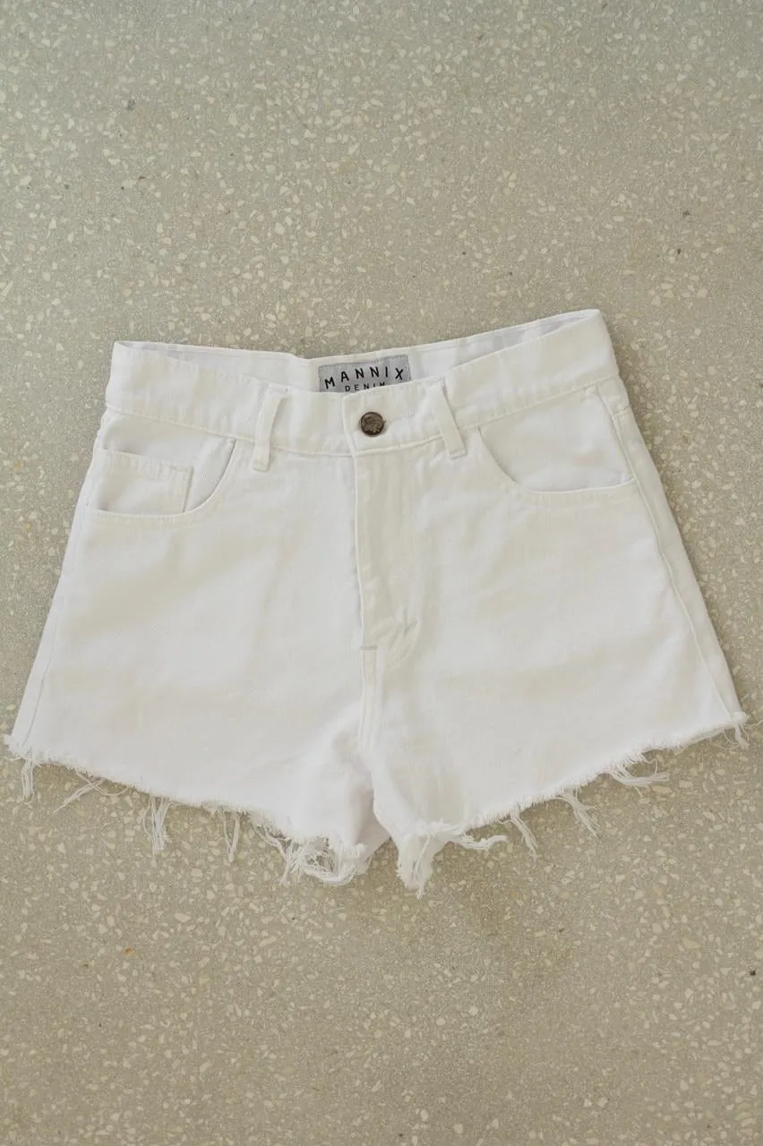 LADIES DENIM SHORTS