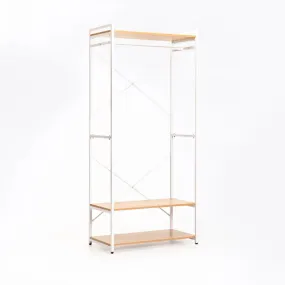 LARK 3 SHELF & HANGING OPEN ROBE