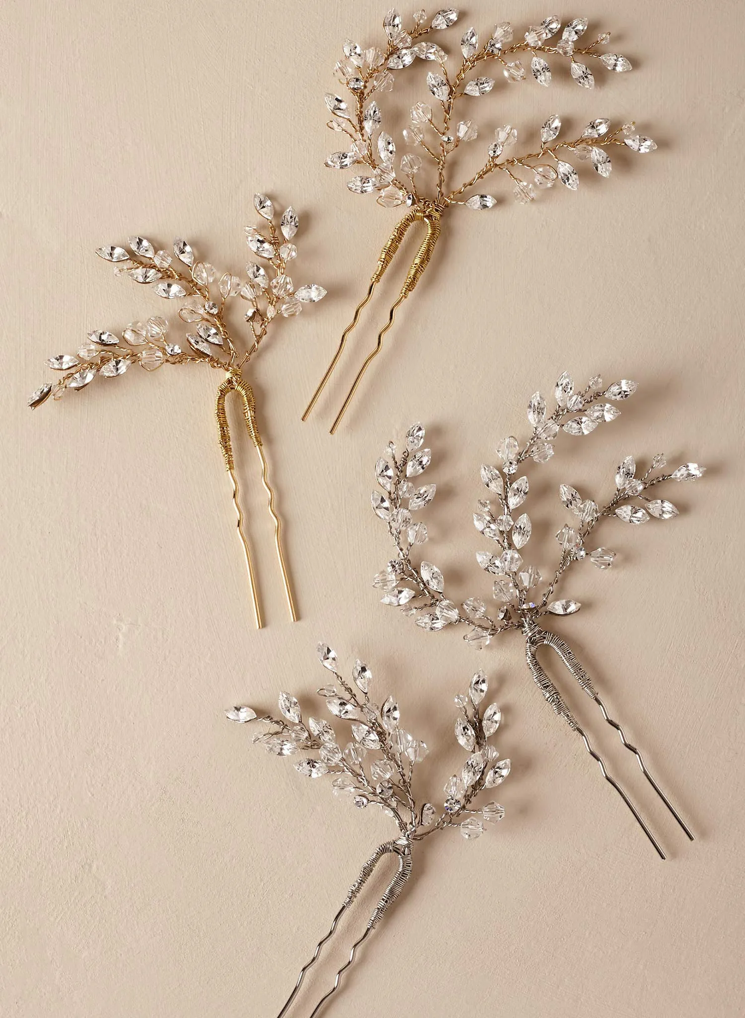 Leaflet hair pins - Style #8001