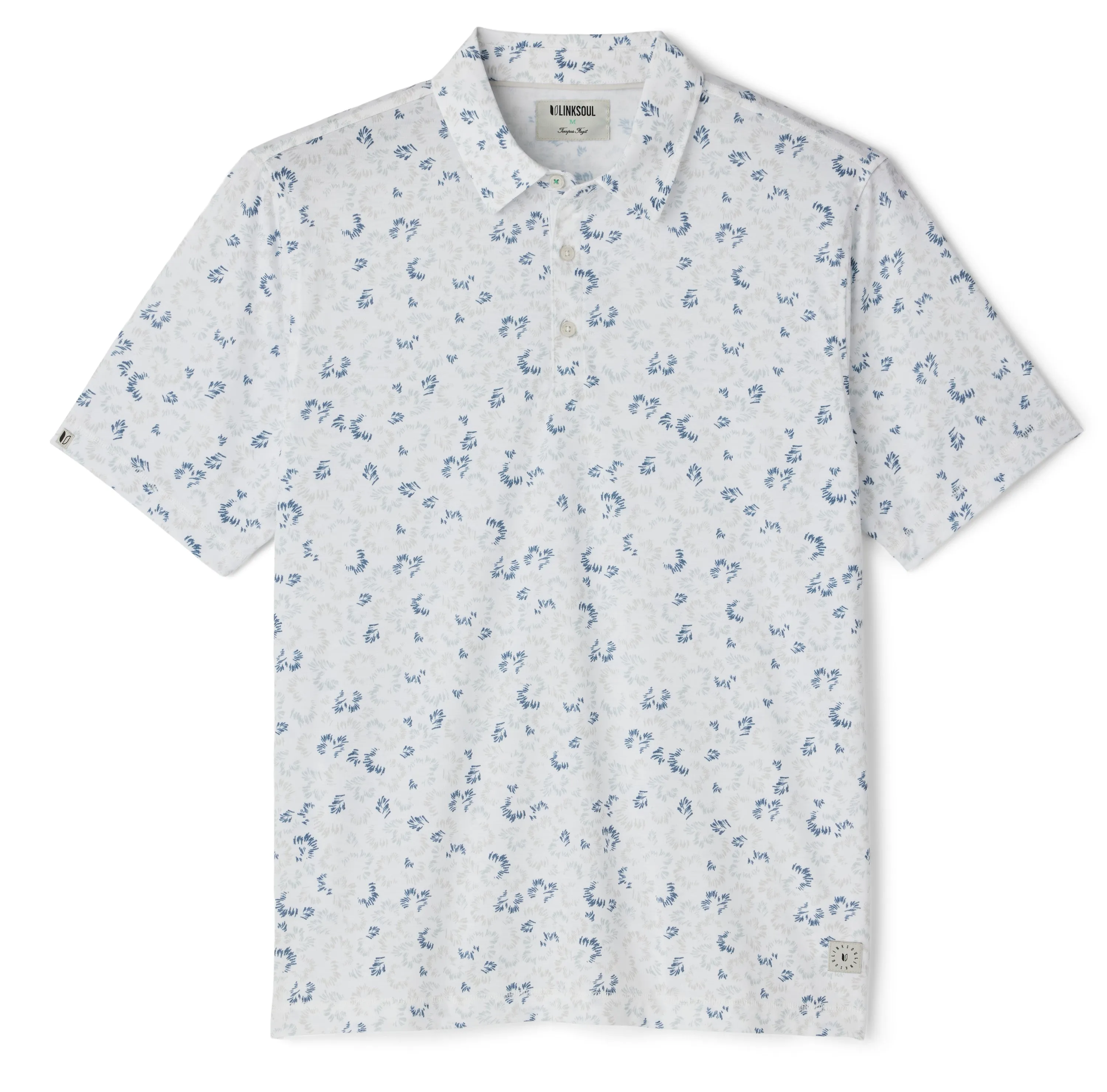 Linksoul Delray Currents Print Polo